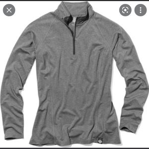 REI Co-Op Quarter-Zip Tech Shirt, Grey, M
